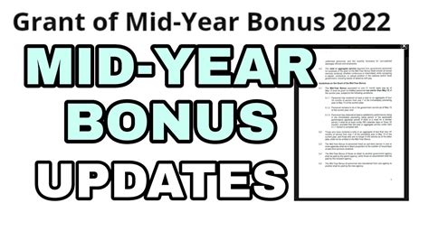 civil service mid year bonus